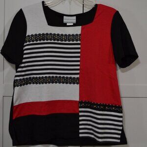 Alfred Dunner -petite Small - top